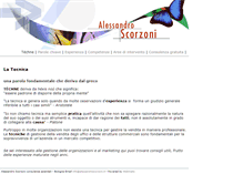 Tablet Screenshot of alessandroscorzoni.it
